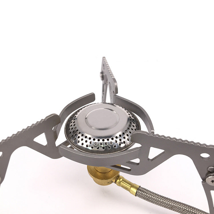 Portable Camping Stove - Compact Folding Gas Burner for Backpacking