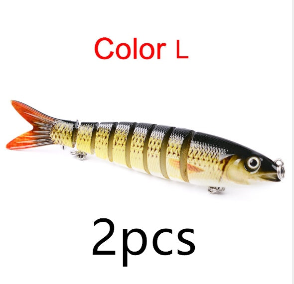 Multi-Jointed Pike Fishing Lures - Hard Bait