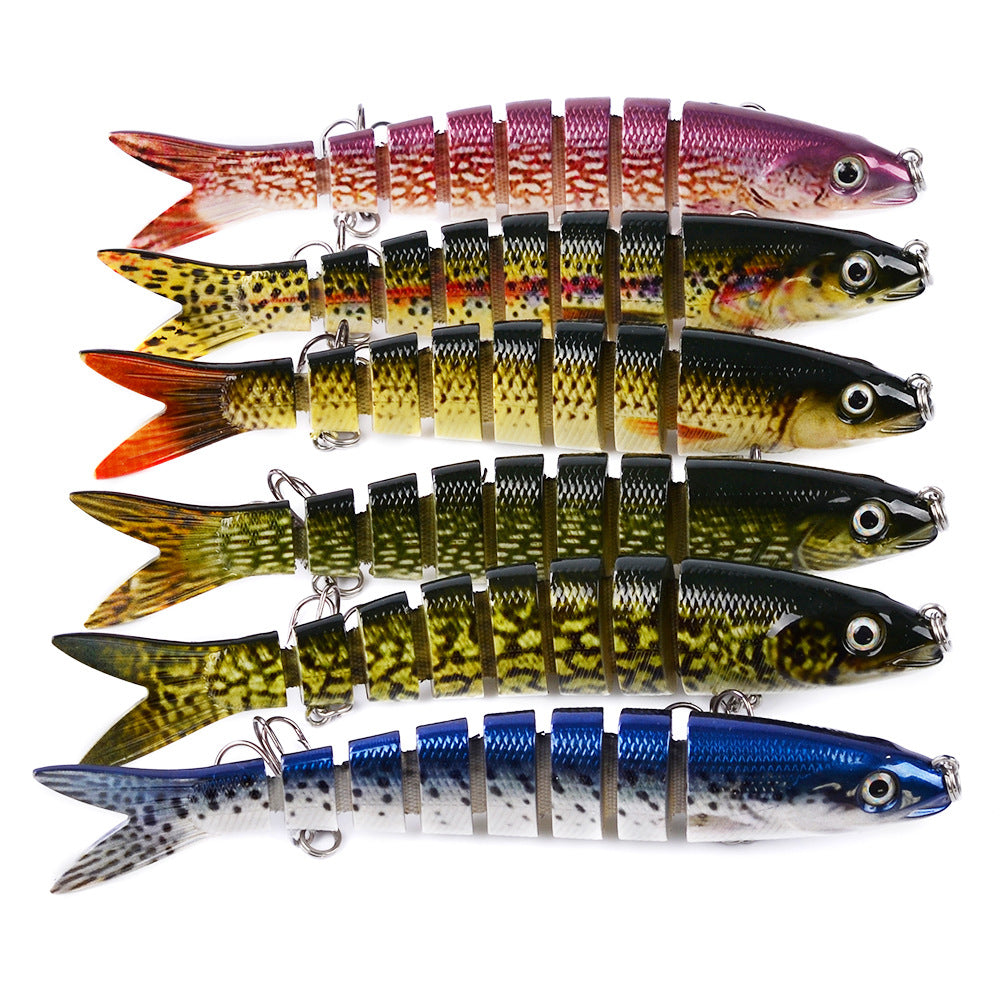 Multi-Jointed Pike Fishing Lures - Hard Bait