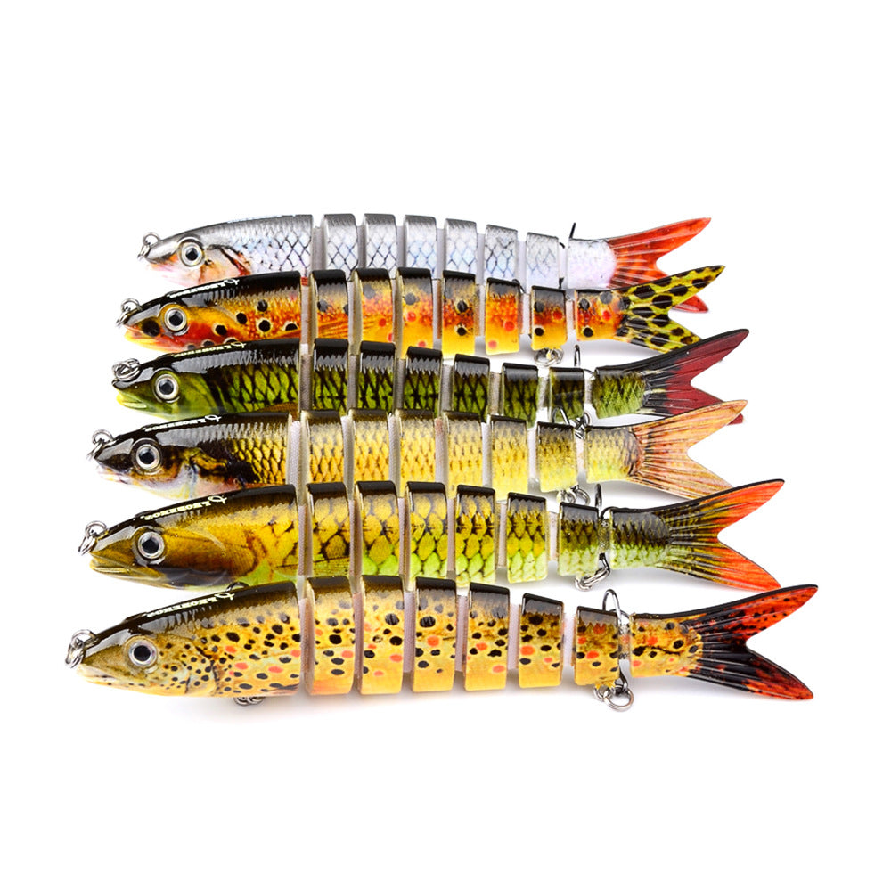 Multi-Jointed Pike Fishing Lures - Hard Bait