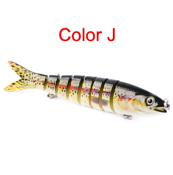 Multi-Jointed Pike Fishing Lures - Hard Bait