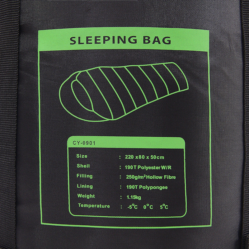 Mummy Sleeping Bag for Adults - Lightweight 4-Season Camping Sleep System