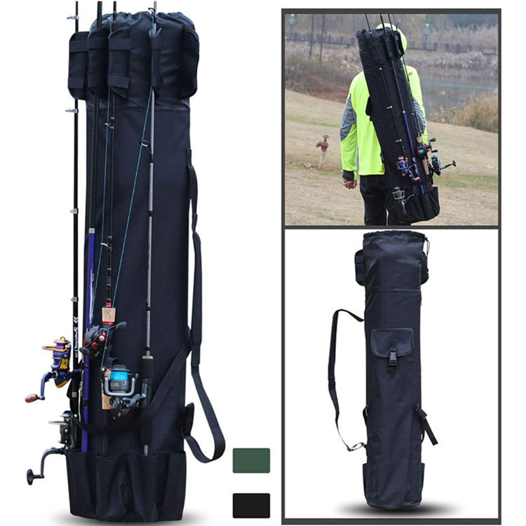 Fishing Rod Bag - Multi-Rod Storage & Tackle Organizer