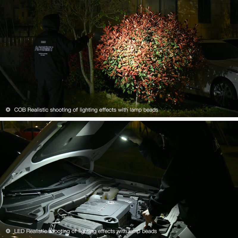 Multi-Tool LED Camping Light - 400LM Rechargeable Keychain Flashlight