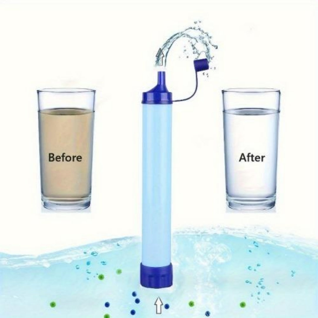 Portable Water Filter for Hiking & Camping