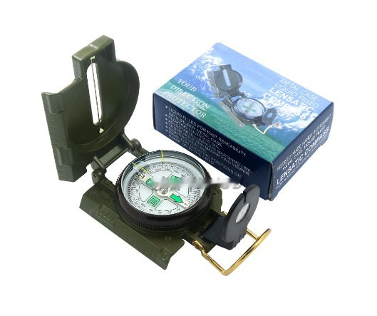 Multifunctional Camping Compass - Aluminum Alloy